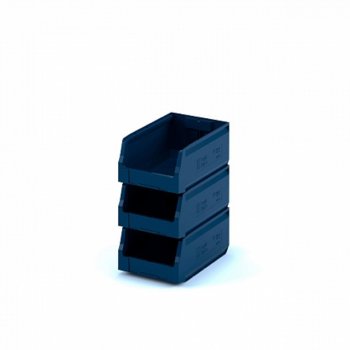359 р. Лоток складской 350х225х150мм синий IPLAST IPLAST ip-272205  с доставкой в г. Майкоп. Увеличить фотографию 3