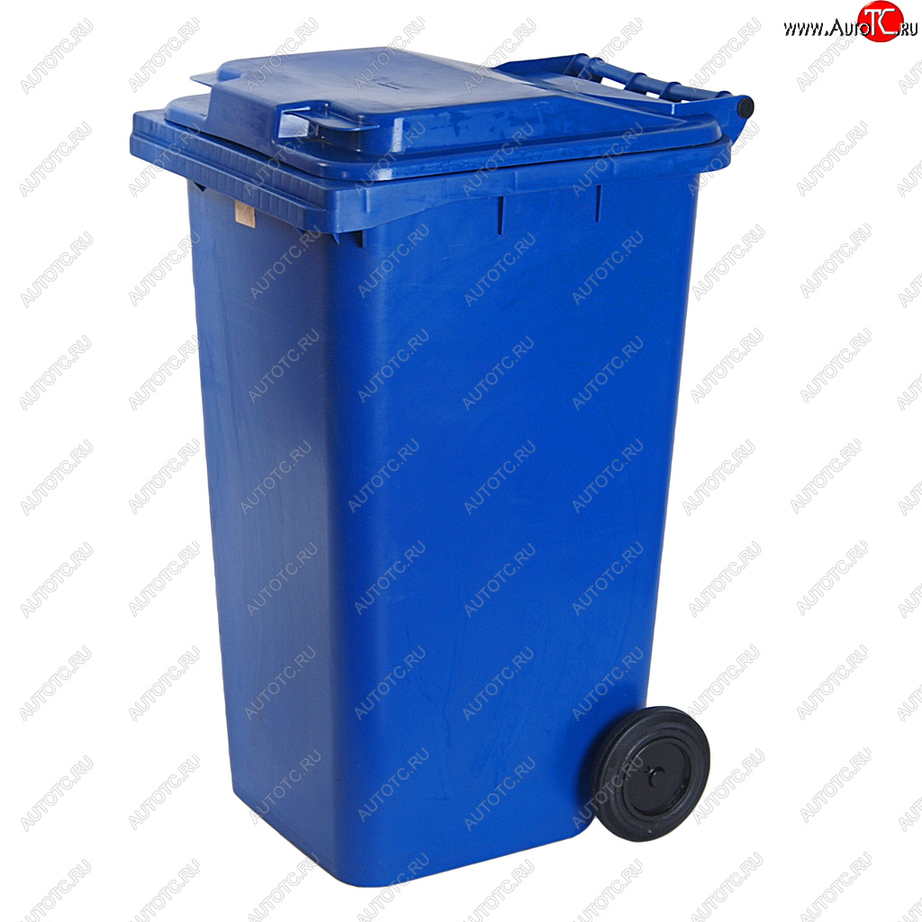 4 749 р. Контейнер мусорный 240л на колесах синий 23.С29 IPLAST IPLAST ip-356605  с доставкой в г. Майкоп