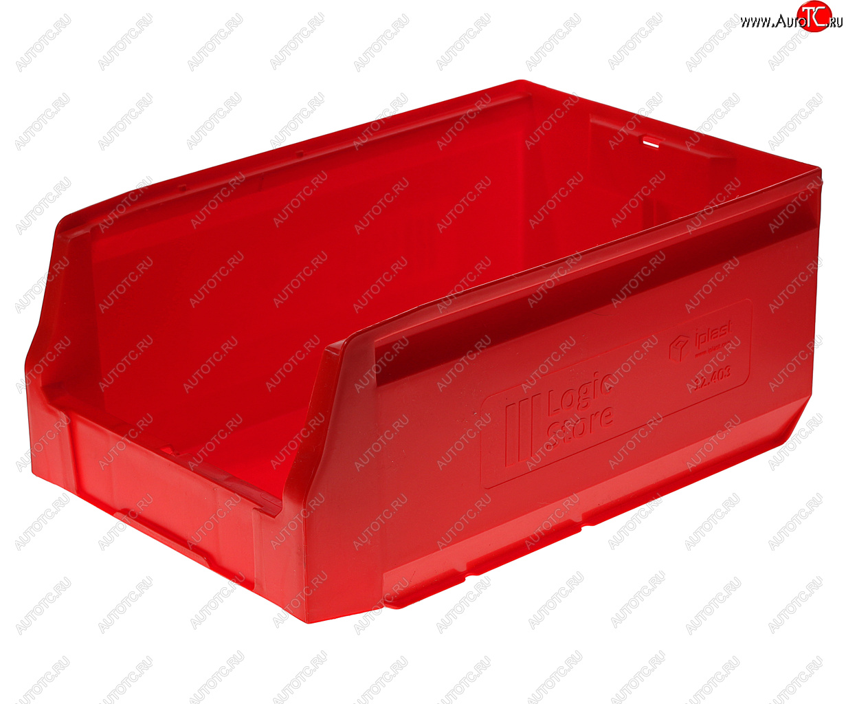 419 р. Лоток складской 350х225х150мм красный IPLAST IPLAST ip-378732  с доставкой в г. Майкоп