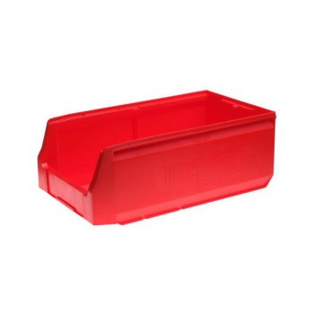 439 р. Лоток складской 350х225х200мм красный IPLAST IPLAST ip-378736  с доставкой в г. Майкоп. Увеличить фотографию 1
