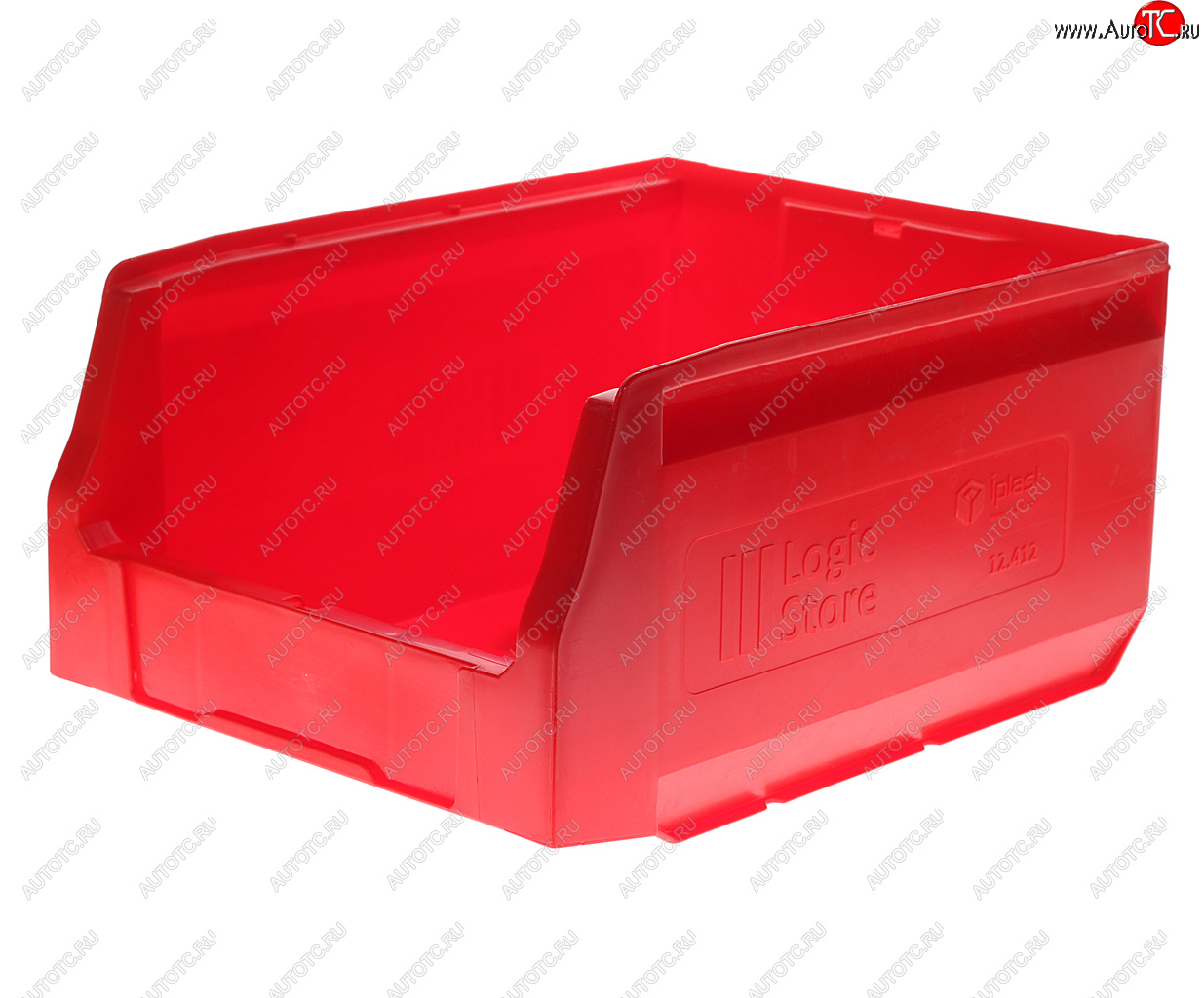 349 р. Лоток складской 300х225х150мм красный IPLAST IPLAST ip-378747  с доставкой в г. Майкоп