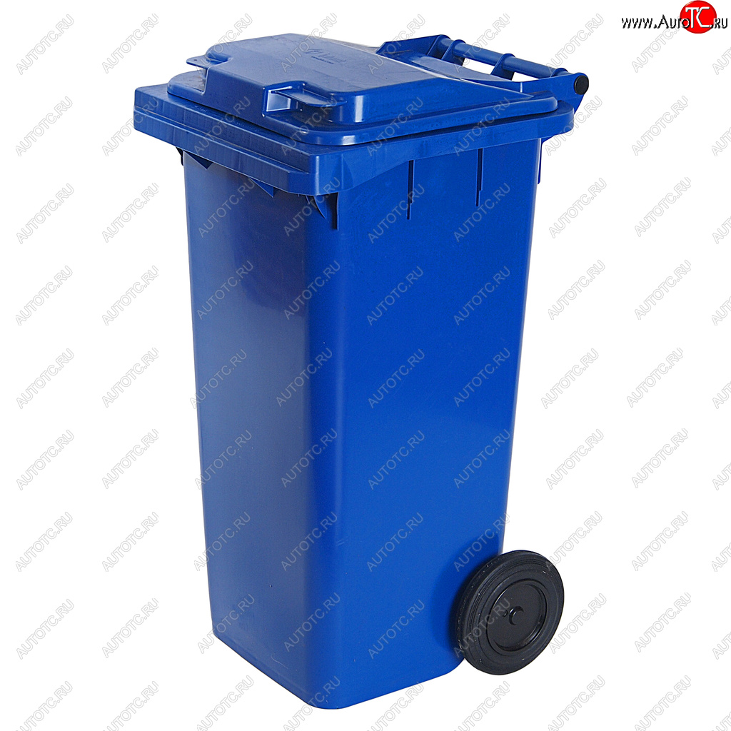 3 099 р. Контейнер мусорный 120л на колесах синий 23.C29 IPLAST IPLAST ip-390546  с доставкой в г. Майкоп