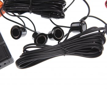 2 299 р. Датчик парковки d=19мм INTERPOWER INTERPOWER ip-415 (19mm) (4 датчика) black  с доставкой в г. Майкоп. Увеличить фотографию 2