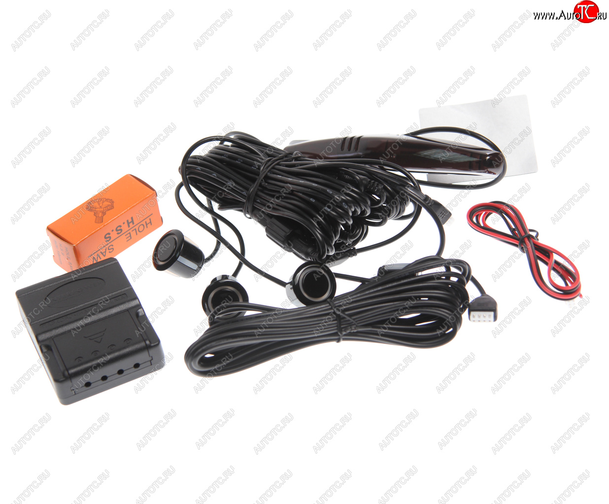 2 299 р. Датчик парковки d=19мм INTERPOWER INTERPOWER ip-415 (19mm) (4 датчика) black  с доставкой в г. Майкоп