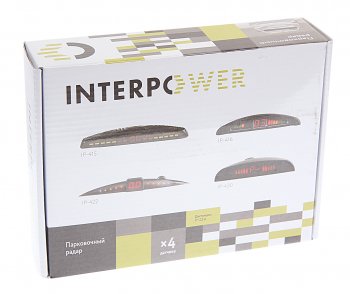 2 299 р. Датчик парковки d=19мм INTERPOWER INTERPOWER ip-415 (19mm) (4 датчика) silver  с доставкой в г. Майкоп. Увеличить фотографию 4