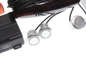 2 299 р. Датчик парковки d=19мм INTERPOWER INTERPOWER ip-415 (19mm) (4 датчика) silver  с доставкой в г. Майкоп. Увеличить фотографию 1
