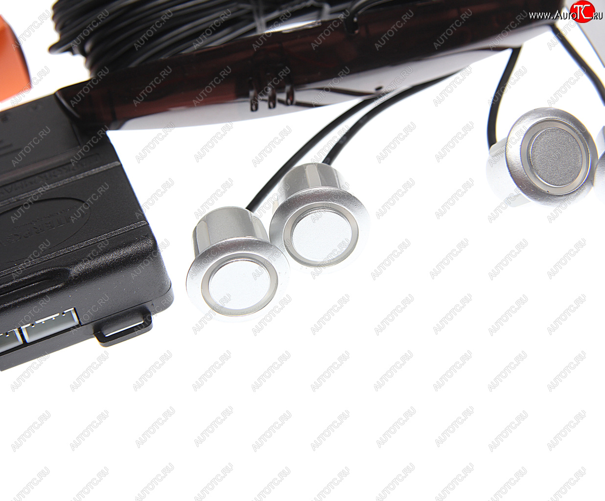 2 299 р. Датчик парковки d=19мм INTERPOWER INTERPOWER ip-415 (19mm) (4 датчика) silver  с доставкой в г. Майкоп