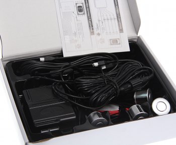 2 379 р. Датчик парковки d=21мм INTERPOWER INTERPOWER ip-422 silver  с доставкой в г. Майкоп. Увеличить фотографию 3