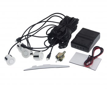 2 189 р. Датчик парковки d=21мм INTERPOWER INTERPOWER ip-422 white  с доставкой в г. Майкоп. Увеличить фотографию 1
