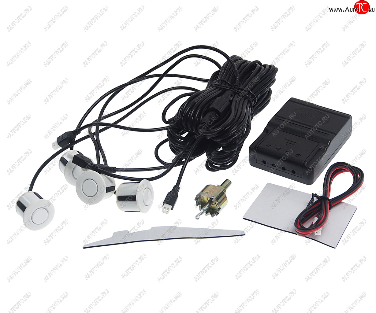 2 189 р. Датчик парковки d=21мм INTERPOWER INTERPOWER ip-422 white  с доставкой в г. Майкоп