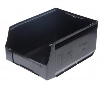 235 р. Лоток складской 300х225х150мм черный IPLAST IPLAST ip-566419 IPLAST ip-566419  с доставкой в г. Майкоп. Увеличить фотографию 1