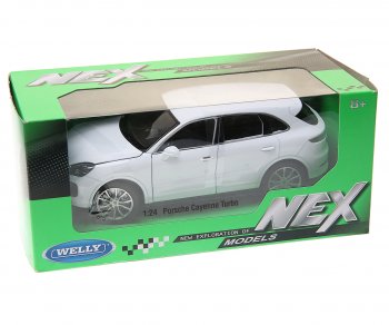 2 699 р. Модель автомобиля PORSCHE Cayenne Turbo металлическая (1:24) WELLY WELLY item no.24092w  с доставкой в г. Майкоп. Увеличить фотографию 1