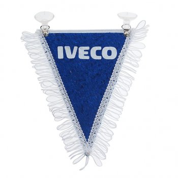 204 р. Вымпел IVECO с бахромой на 2-х присосках АВТОРЕАЛ АВТОРЕАЛ iveco АВТОРЕАЛ iveco  с доставкой в г. Майкоп. Увеличить фотографию 1