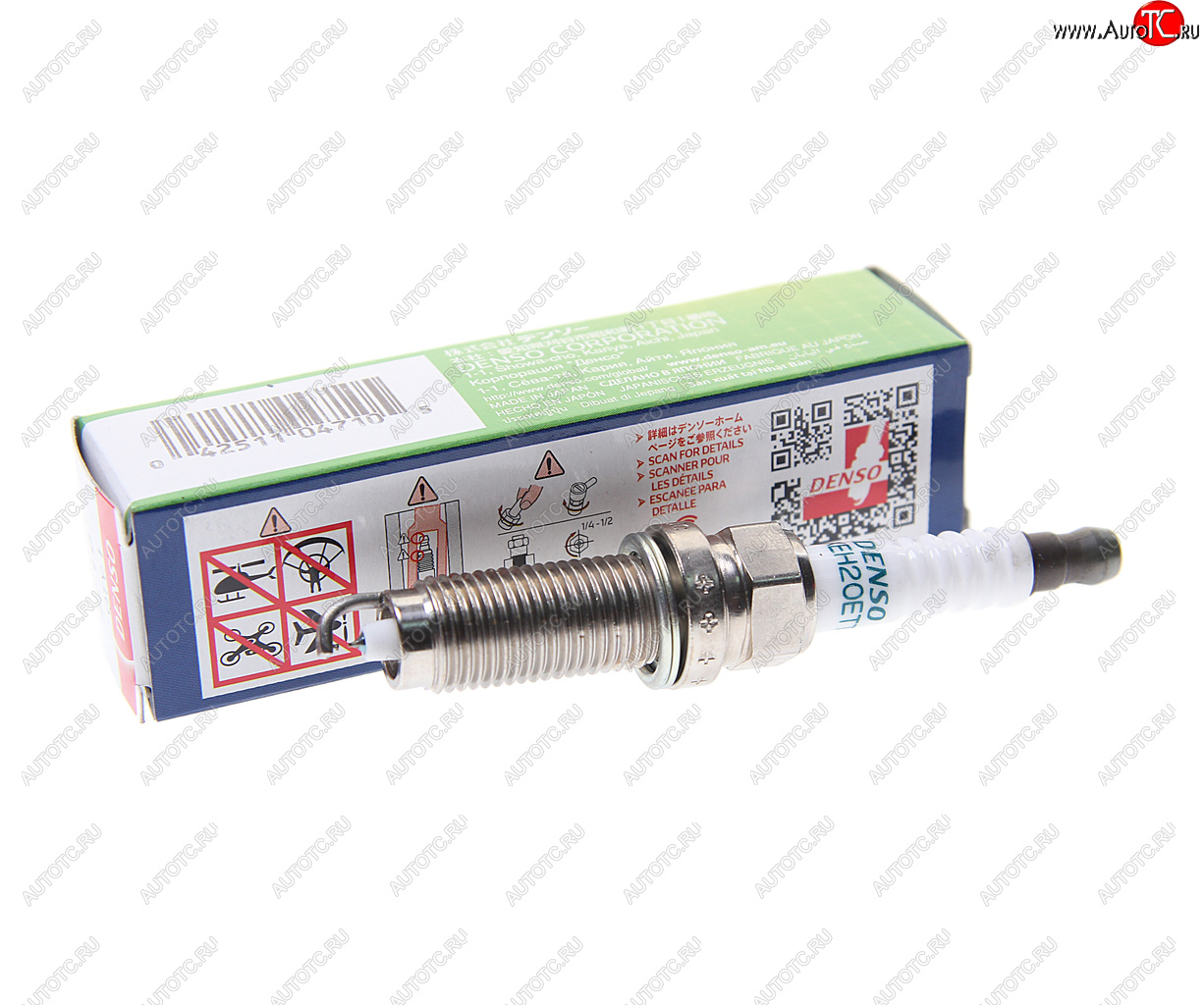 1 369 р. Свеча зажигания IXEH20ETT IRIDIUM TT DENSO DENSO ixeh20ett  с доставкой в г. Майкоп