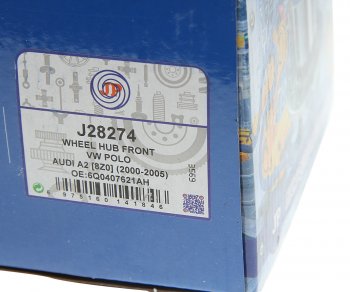 2 259 р. Подшипник ступицы VW Polo SKODA Fabia передней J&P J&P j28274  с доставкой в г. Майкоп. Увеличить фотографию 4