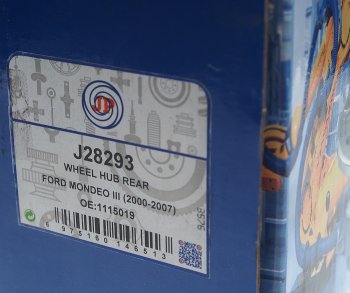 4 199 р. Ступица FORD Focus (05-),Mondeo 3 (00-) задняя в сборе J&P J&P j28293  с доставкой в г. Майкоп. Увеличить фотографию 5