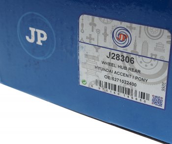 2 099 р. Ступица HYUNDAI Accent (94-) задняя (без АБС) J&P J&P j28306  с доставкой в г. Майкоп. Увеличить фотографию 5