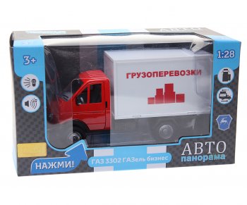 3 099 р. Модель автомобиля ГАЗ-3302 металлическая (1:28) АВТОПАНОРАМА АВТОПАНОРАМА jb1200217 АВТОПАНОРАМА jb1200217  с доставкой в г. Майкоп. Увеличить фотографию 1