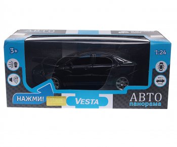 3 499 р. Модель автомобиля ЛАДА Vesta металлическая (1:24) АВТОПАНОРАМА АВТОПАНОРАМА jb1251150  с доставкой в г. Майкоп. Увеличить фотографию 2