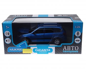 2 799 р. Модель автомобиля ЛАДА Granta Cross металлическая (1:24) АВТОПАНОРАМА АВТОПАНОРАМА jb1251205jb1251206jb1251207  с доставкой в г. Майкоп. Увеличить фотографию 2
