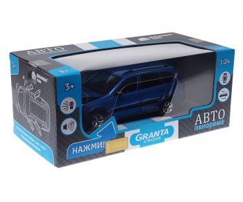 2 799 р. Модель автомобиля ЛАДА Granta Cross металлическая (1:24) АВТОПАНОРАМА АВТОПАНОРАМА jb1251205jb1251206jb1251207  с доставкой в г. Майкоп. Увеличить фотографию 1