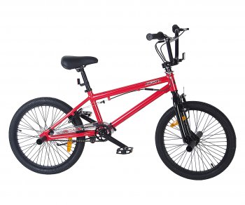 17 599 р. Велосипед 20 1-ск. BMX (AL-рама) красный HILAND HILAND jk2140001-20 HILAND jk2140001-20  с доставкой в г. Майкоп. Увеличить фотографию 8