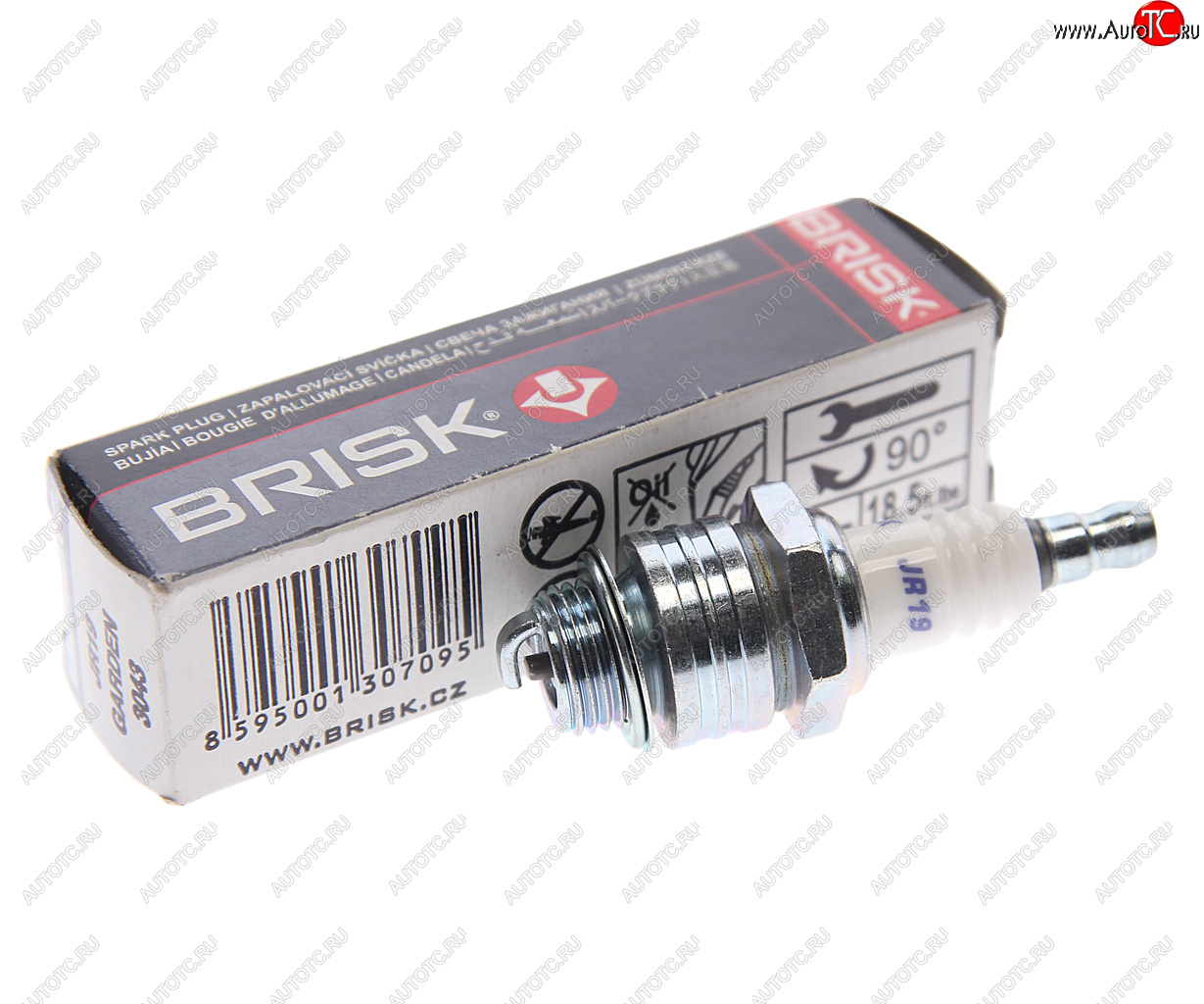 276 р. Свеча зажигания JR19 (газонокосилка,бензопила) BRISK BRISK jr19 BRISK jr19  с доставкой в г. Майкоп
