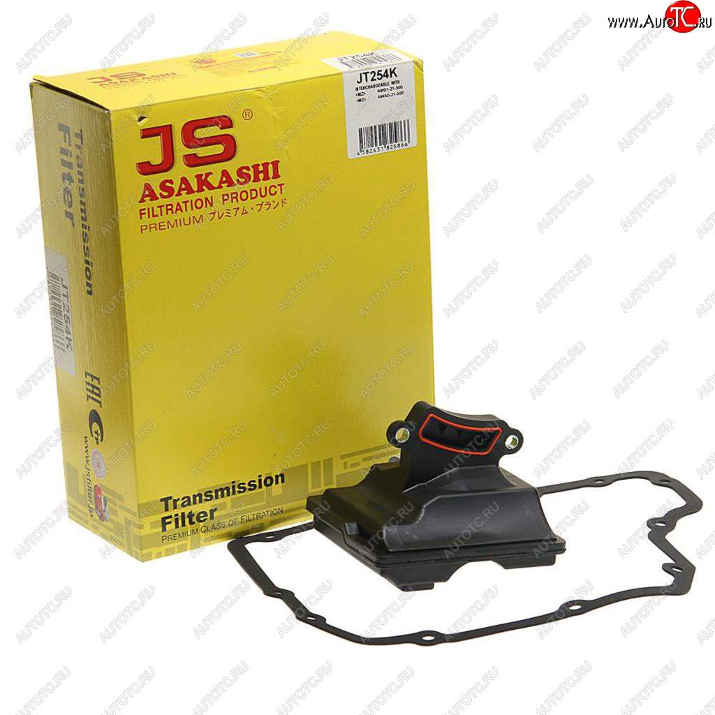 4 499 р. Фильтр масляный АКПП MAZDA CX-7 (09-) (с прокладкой) JS ASAKASHI JS ASAKASHI jt254k  с доставкой в г. Майкоп