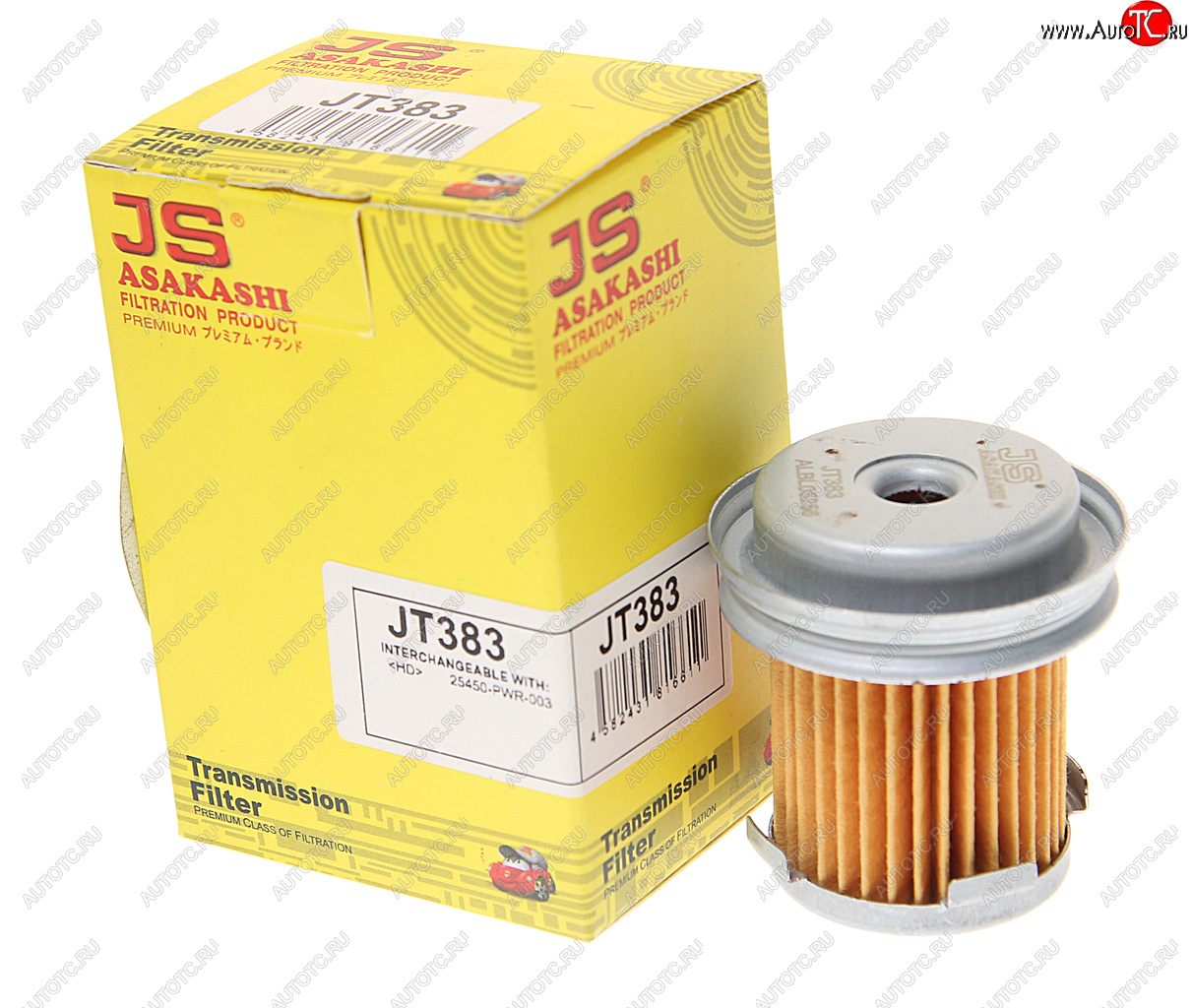 2 299 р. Фильтр масляный АКПП HONDA Jazz (02-08) JS ASAKASHI JS ASAKASHI jt383  с доставкой в г. Майкоп