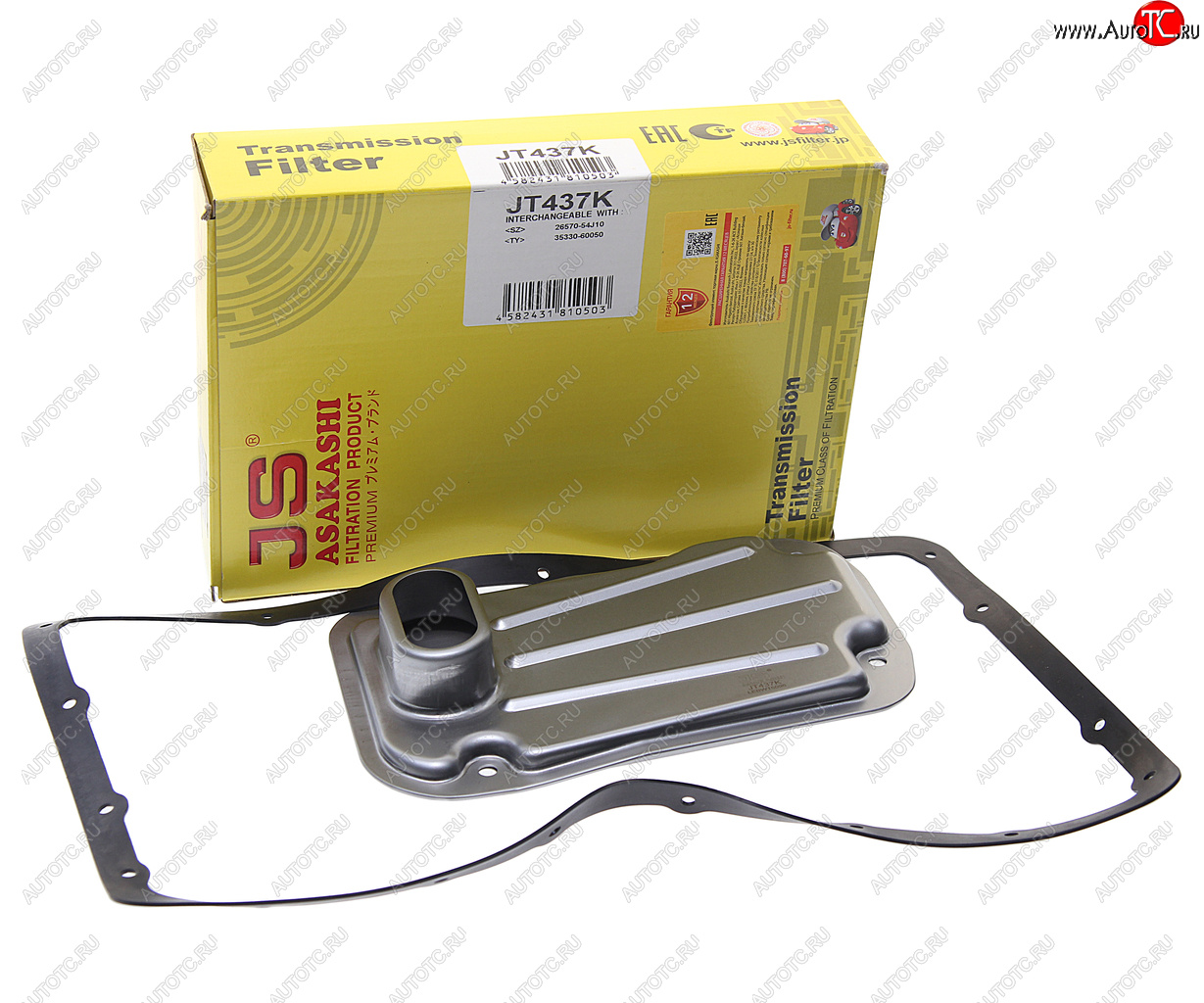 3 179 р. Фильтр масляный АКПП TOYOTA Land Cruiser (02-) LEXUS GX470 (02-09),LX470 (с прокладкой) JS ASAKASHI JS ASAKASHI jt437k  с доставкой в г. Майкоп