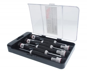 1 839 р. Набор отверток прецизионных PH00/0/1 SL1.5/2.5/3 L=150мм 6 предметов JTC JTC TOOLS CO., LTD jtc-5526 JTC TOOLS CO., LTD jtc-5526  с доставкой в г. Майкоп. Увеличить фотографию 1