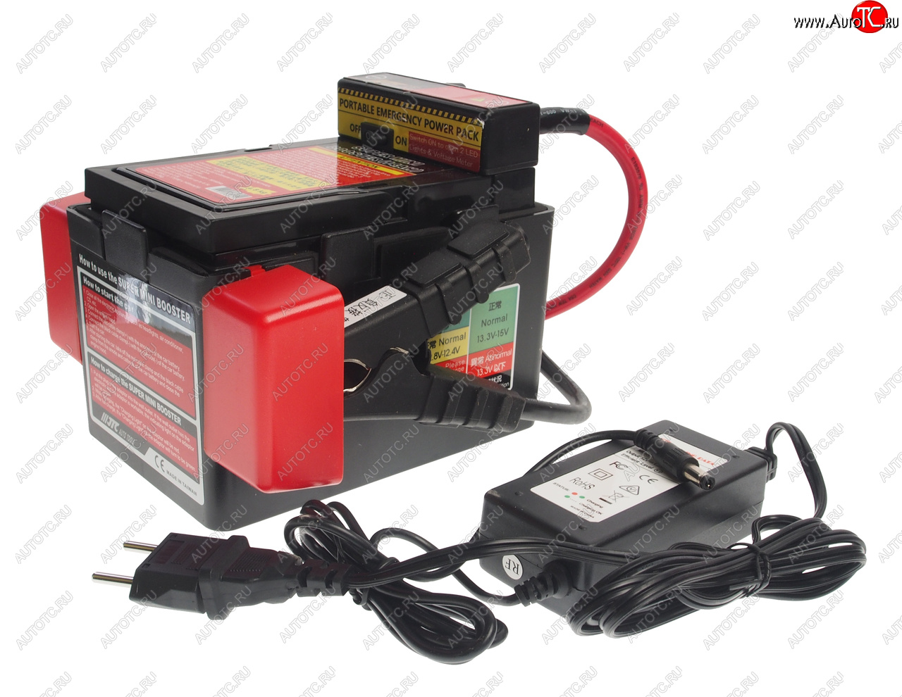 23 949 р. Устройство пусковое 12V 1200А 14000мА/ч мини JTC JTC TOOLS CO., LTD jtc-7724 JTC TOOLS CO., LTD jtc-7724  с доставкой в г. Майкоп