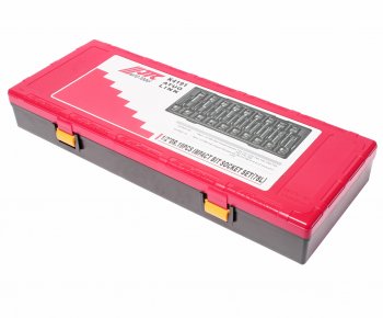 18 699 р. Набор головок торцевых 12 TORX,HEX ударных 19 предметов в кейсе JTC JTC TOOLS CO., LTD jtc-k4191  с доставкой в г. Майкоп. Увеличить фотографию 3