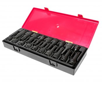18 699 р. Набор головок торцевых 12 TORX,HEX ударных 19 предметов в кейсе JTC JTC TOOLS CO., LTD jtc-k4191  с доставкой в г. Майкоп. Увеличить фотографию 1