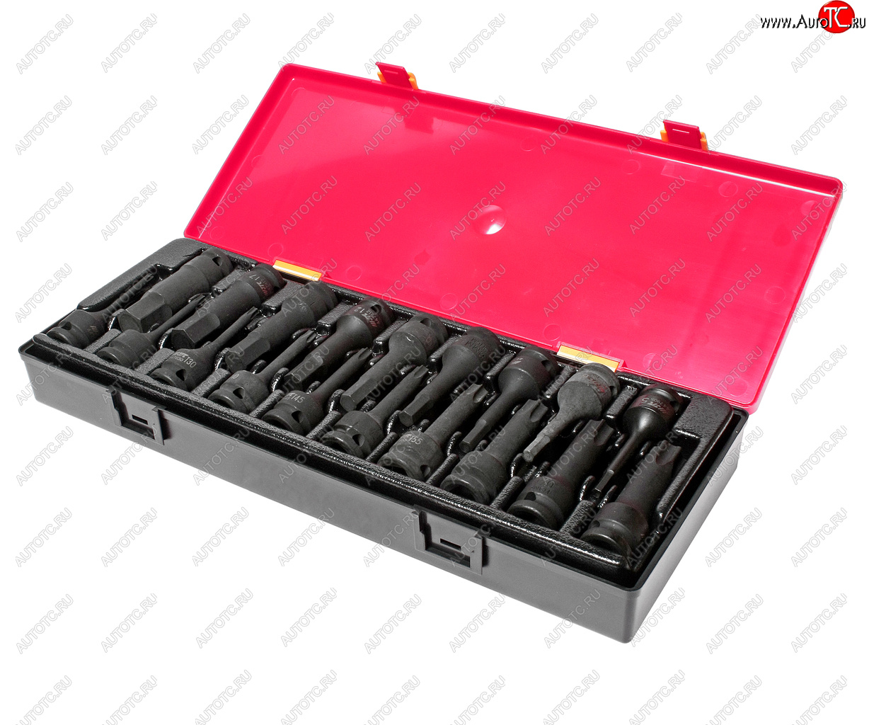 18 699 р. Набор головок торцевых 12 TORX,HEX ударных 19 предметов в кейсе JTC JTC TOOLS CO., LTD jtc-k4191  с доставкой в г. Майкоп