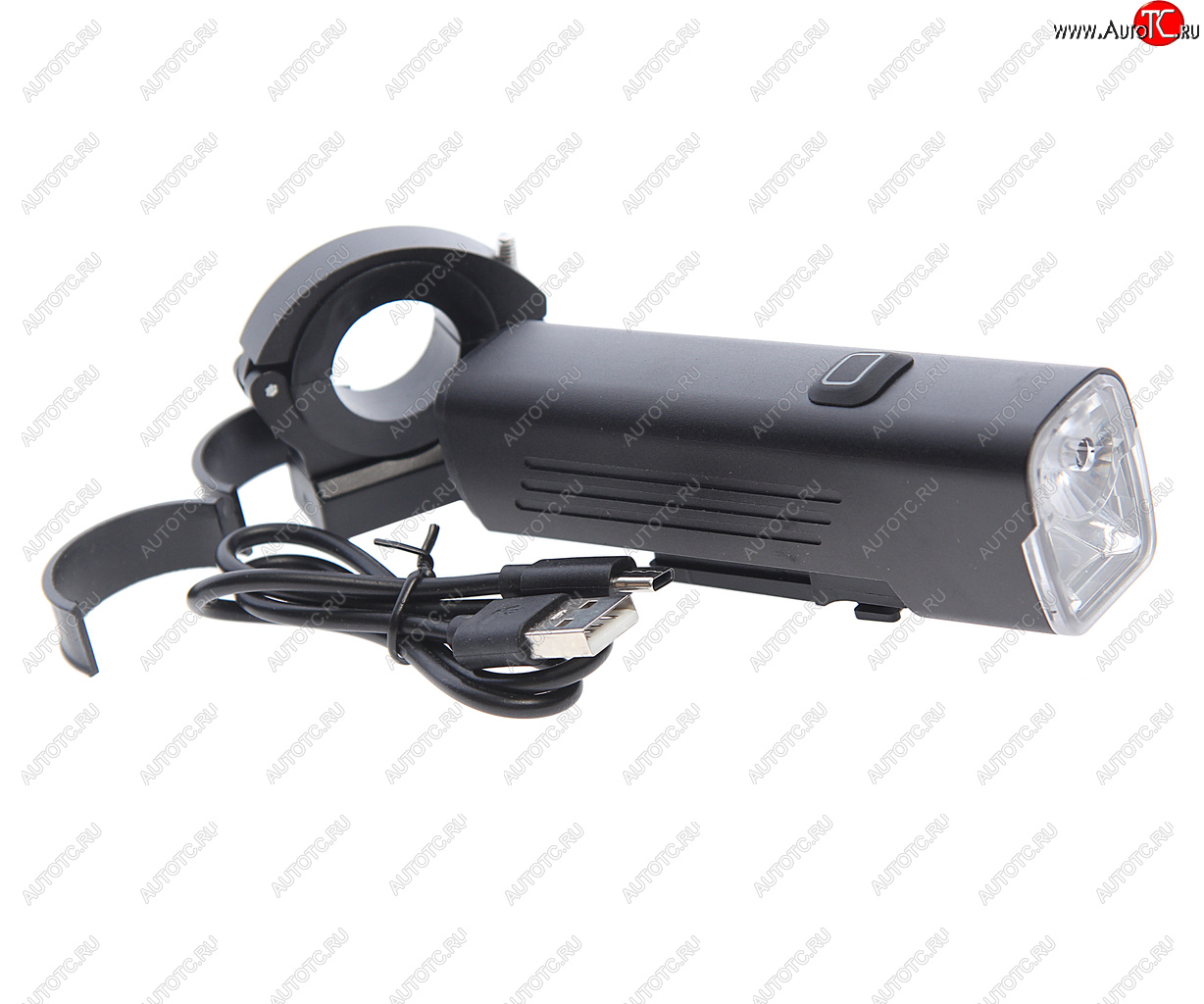 1 089 р. Фонарь велосипедный передний USB кабель с аккумулятором 1800mAh Cree Led RAPIDO RAPIDO jy-7025  с доставкой в г. Майкоп