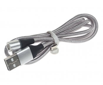 158 р. Кабель micro USB 1м FAISON FAISON k-05 union grey  с доставкой в г. Майкоп. Увеличить фотографию 1