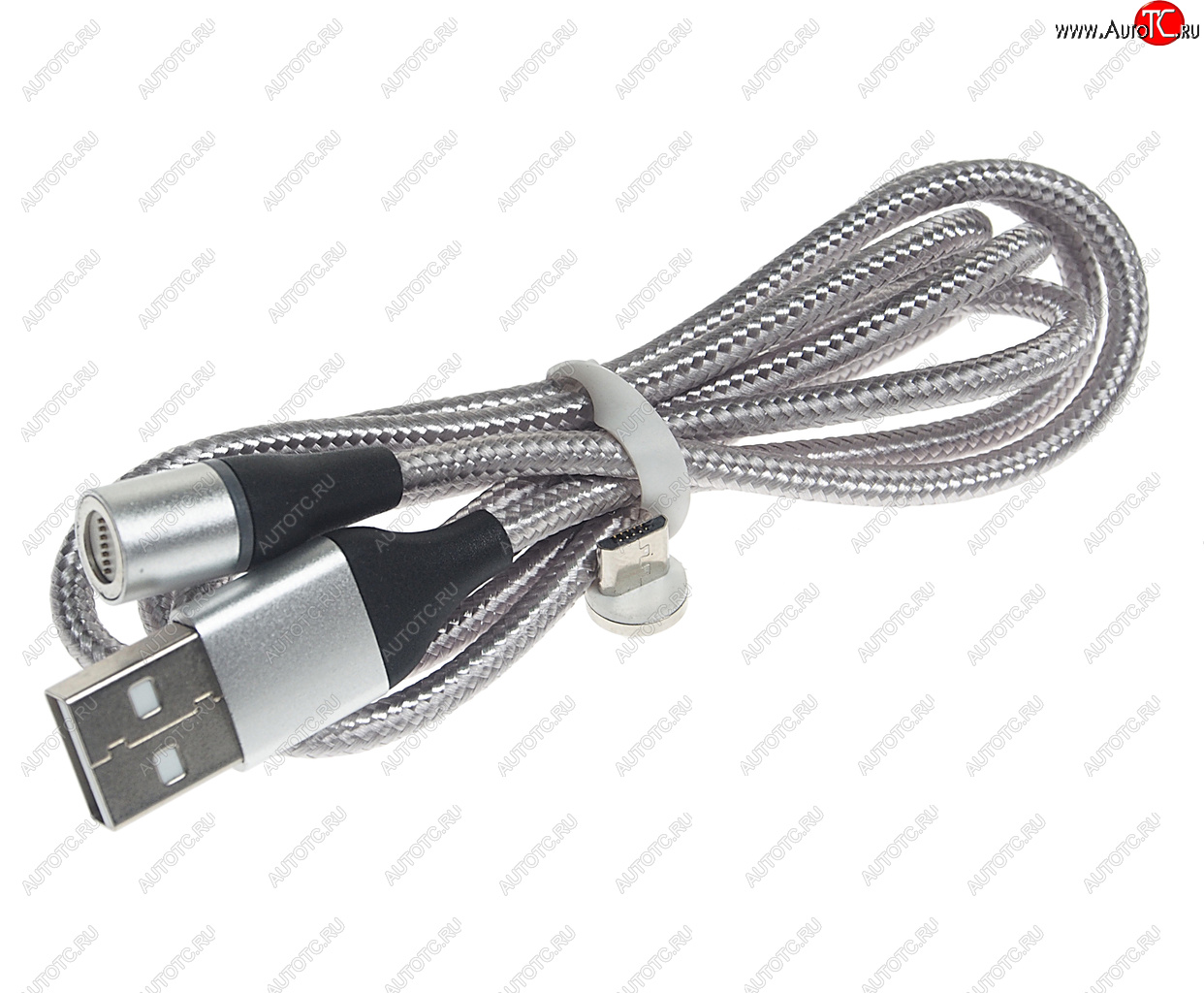 158 р. Кабель micro USB 1м FAISON FAISON k-05 union grey  с доставкой в г. Майкоп