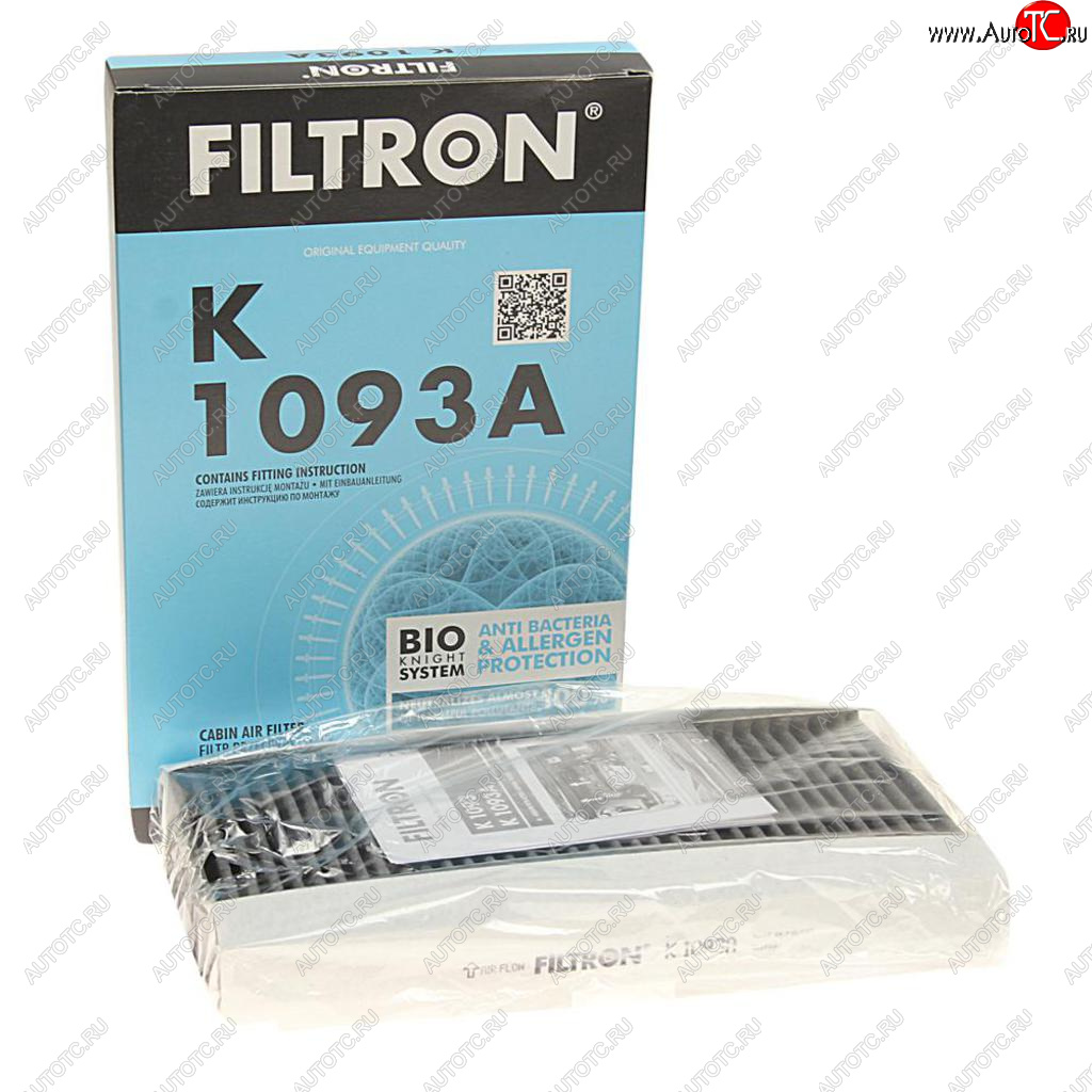 889 р. Фильтр воздушный салона PEUGEOT 307,308 CITROEN C3,C4,DS4 угольный FILTRON FILTRON k1093a  с доставкой в г. Майкоп