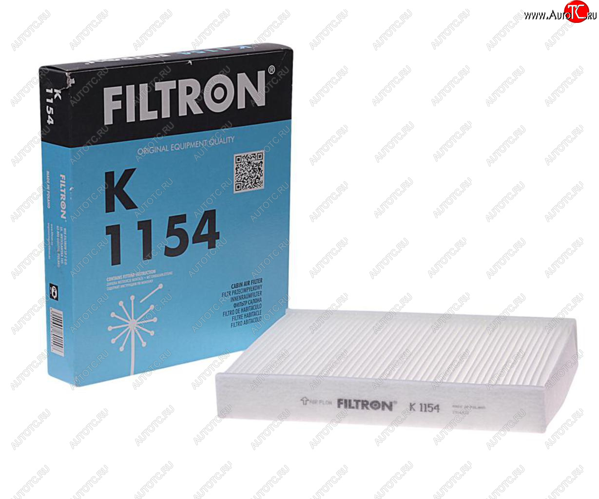 499 р. Фильтр воздушный салона FILTRON FILTRON k1154  с доставкой в г. Майкоп