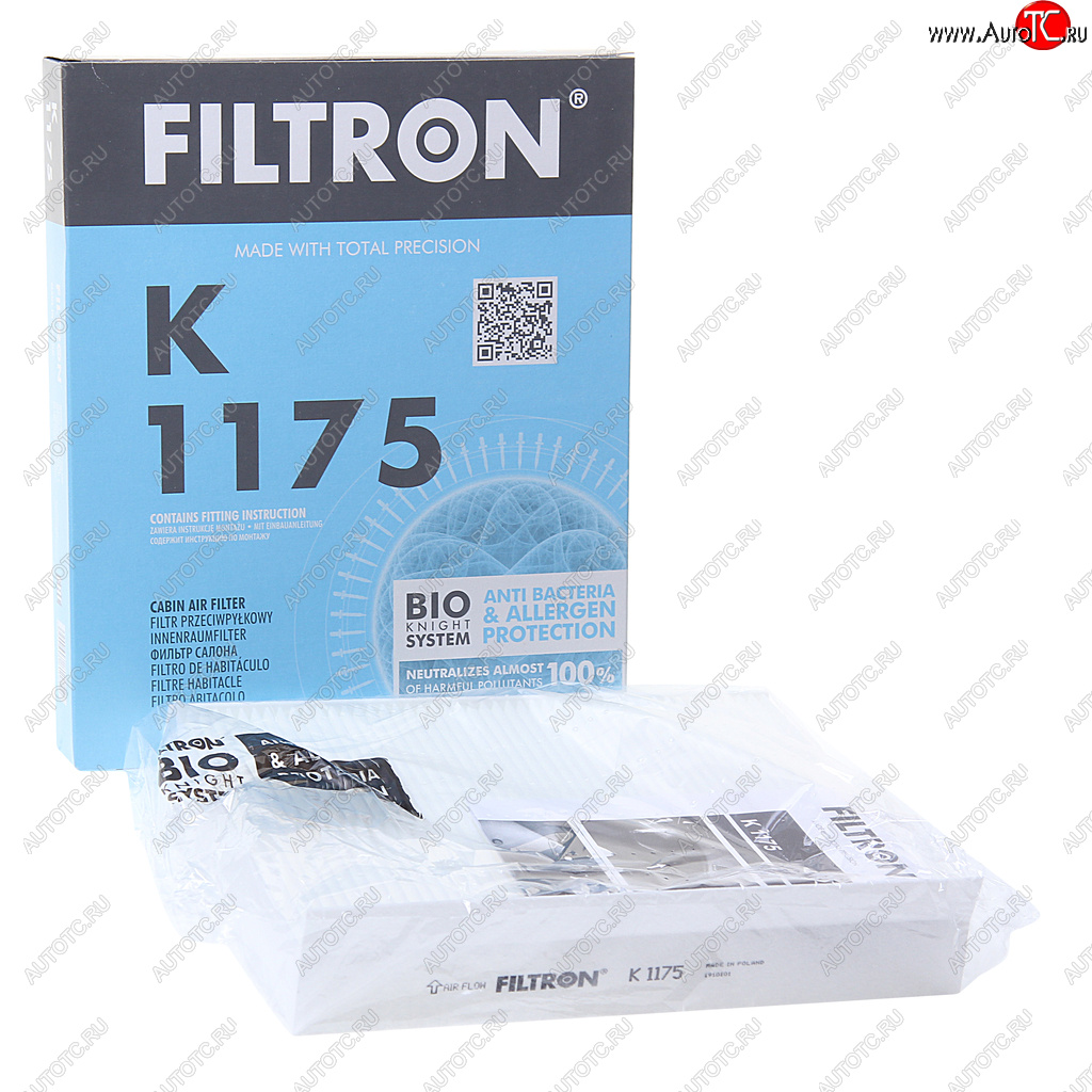 589 р. Фильтр воздушный салона HONDA Civic 5D (05-) FILTRON FILTRON k1175  с доставкой в г. Майкоп