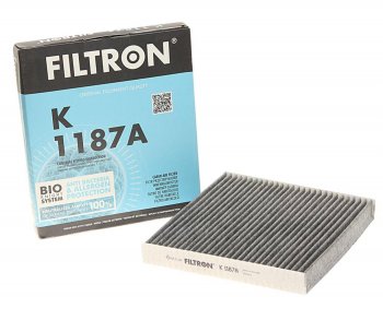 789 р. Фильтр воздушный салона HONDA Accord (03-13) угольный FILTRON FILTRON k1187a  с доставкой в г. Майкоп. Увеличить фотографию 1