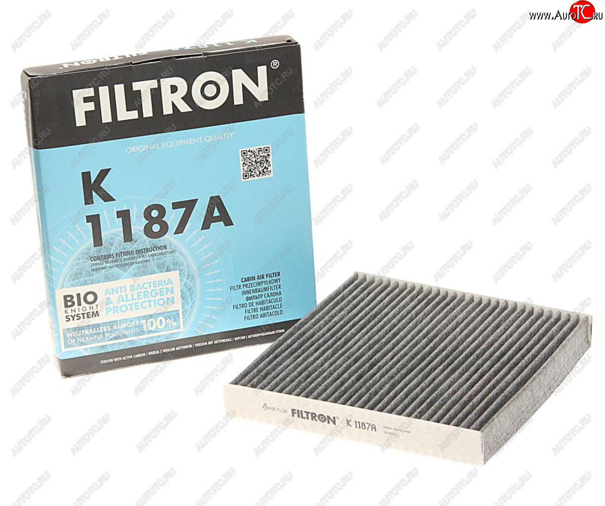 789 р. Фильтр воздушный салона HONDA Accord (03-13) угольный FILTRON FILTRON k1187a  с доставкой в г. Майкоп