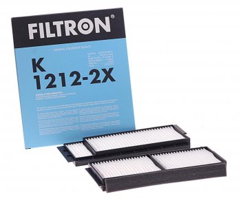1 159 р. Фильтр воздушный салона MAZDA 5 (05-) FILTRON FILTRON k1212-2x  с доставкой в г. Майкоп. Увеличить фотографию 1