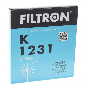 599 р. Фильтр воздушный салона KIA Cerato (04-),Carnival (05-),Sorento (09-) FILTRON FILTRON k1231  с доставкой в г. Майкоп. Увеличить фотографию 2