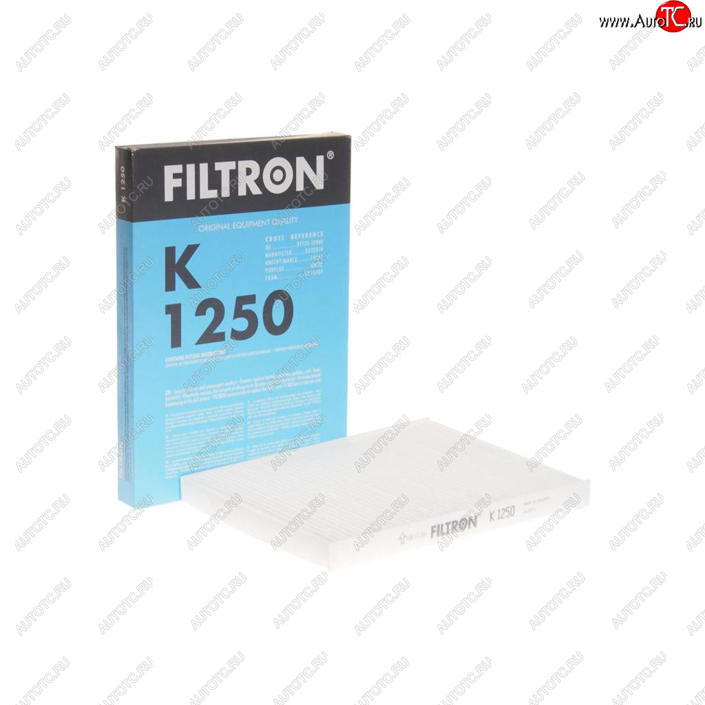489 р. Фильтр воздушный салона HYUNDAI ix20 (10-) KIA Venga (09-) FILTRON FILTRON k1250  с доставкой в г. Майкоп