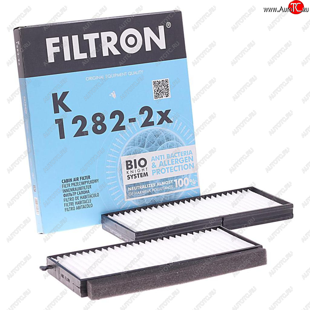 959 р. Фильтр воздушный салона KIA Spectra,Clarus,Shuma (2шт.) FILTRON FILTRON k1282-2x  с доставкой в г. Майкоп