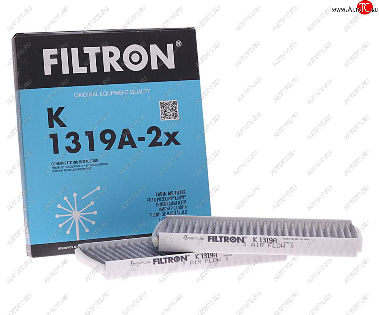 1 339 р. Фильтр воздушный салона MAZDA MPV LW (02-),RX-8 FILTRON FILTRON k1319a-2x  с доставкой в г. Майкоп