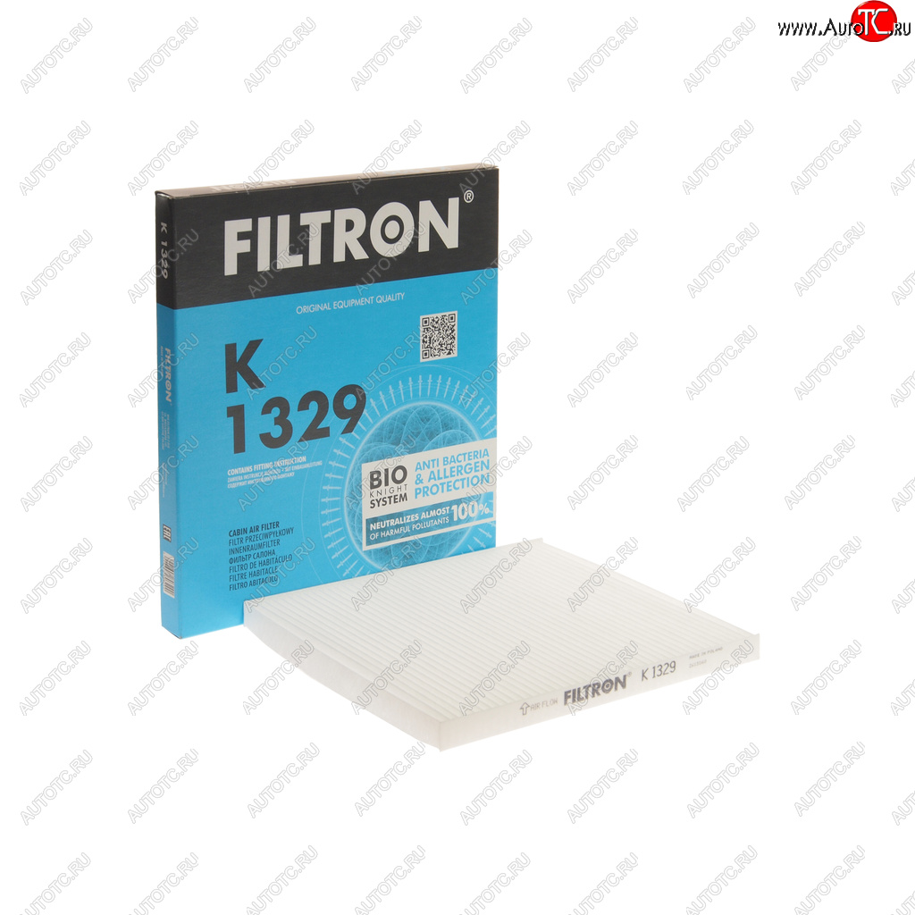 529 р. Фильтр воздушный салона HYUNDAI Solaris KIA Rio (11-) FILTRON FILTRON k1329  с доставкой в г. Майкоп