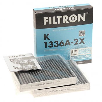 1 349 р. Фильтр воздушный салона BMW X3 (10-),X4 (14-) комплект FILTRON FILTRON k1336a-2x  с доставкой в г. Майкоп. Увеличить фотографию 1